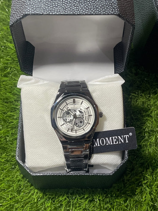 Moment Silver Watch-New Edition