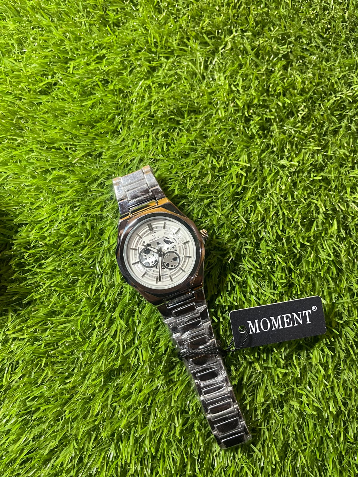Moment Silver Watch-New Edition