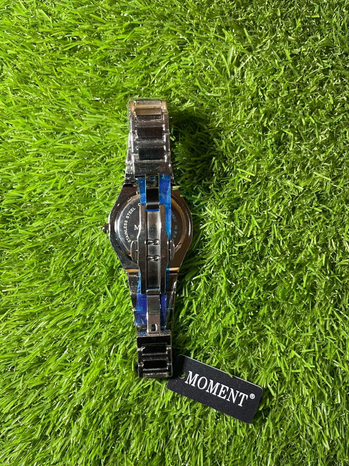Moment Silver Black Watch-New Edition
