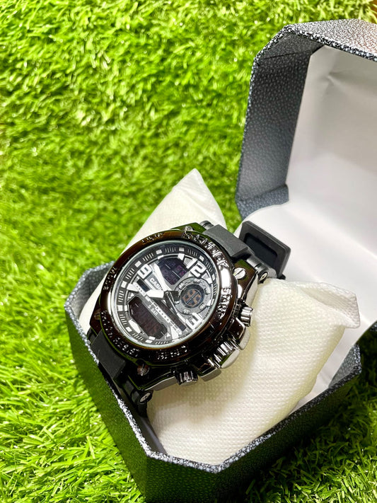 Casio Dual Time Men's Watch-Military Watch