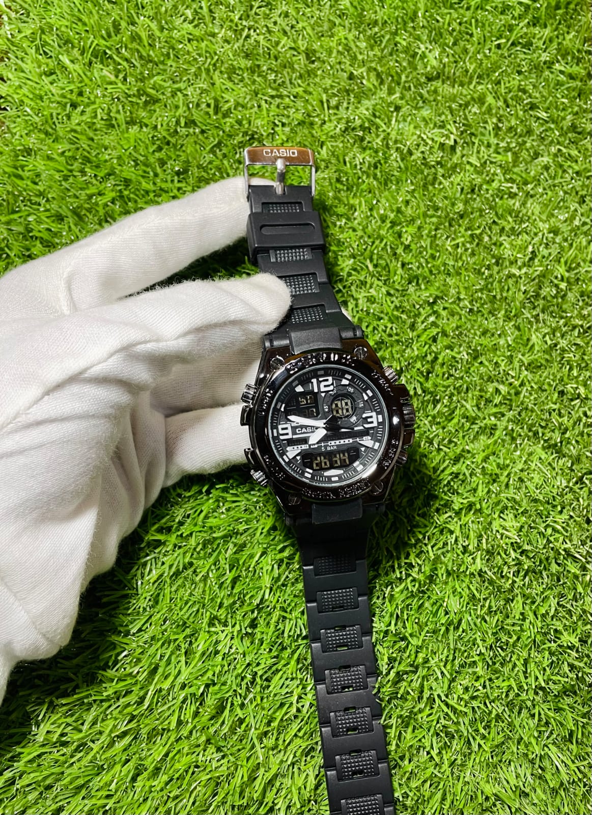 Casio Dual Time Men's Watch-Military Watch