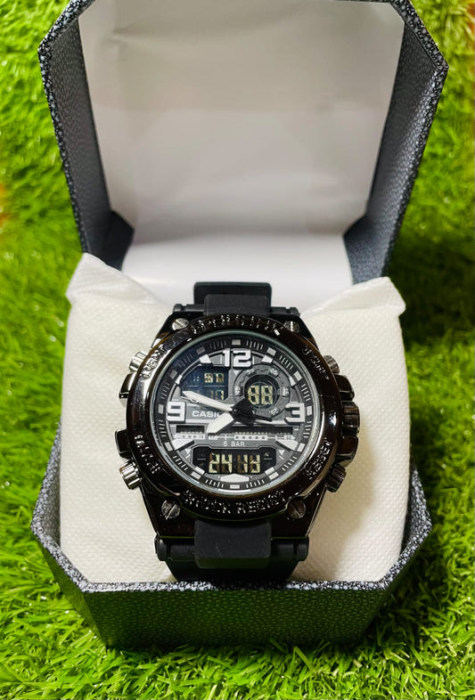 Casio Dual Time Men's Watch-Military Watch